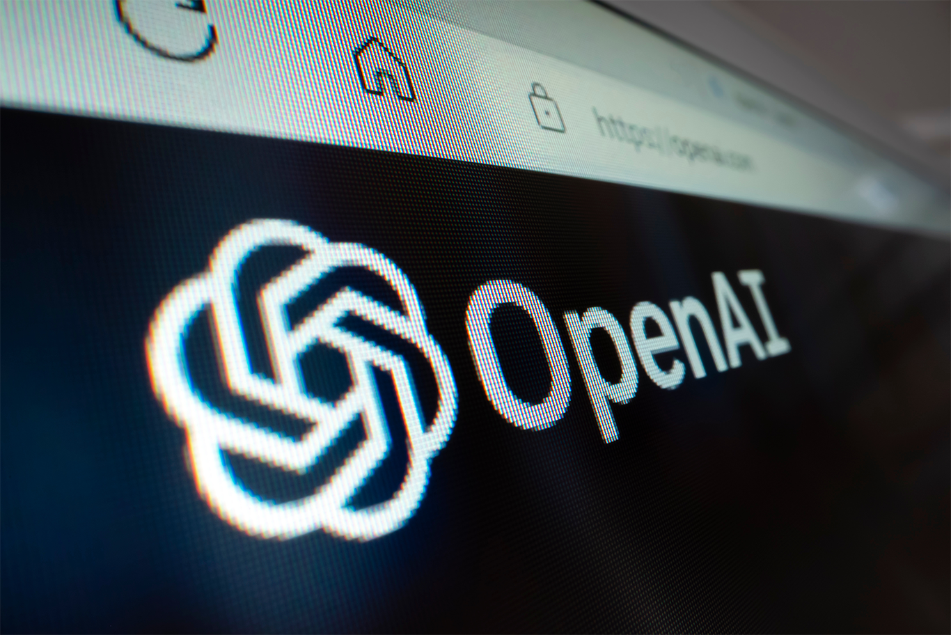 Image of the Open AI logo to support Sam Altman article