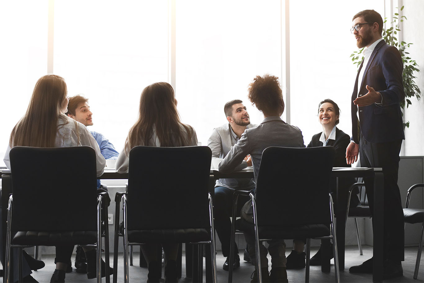 Portraits of five North American CEOs known for people-first leadership and company culture transformation