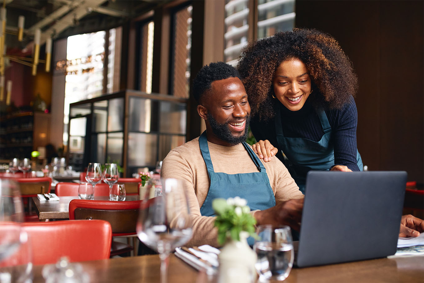 Illustration of diverse small business owners representing different industries in 2025, symbolizing success and innovation.