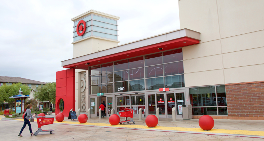 Target shopping center
